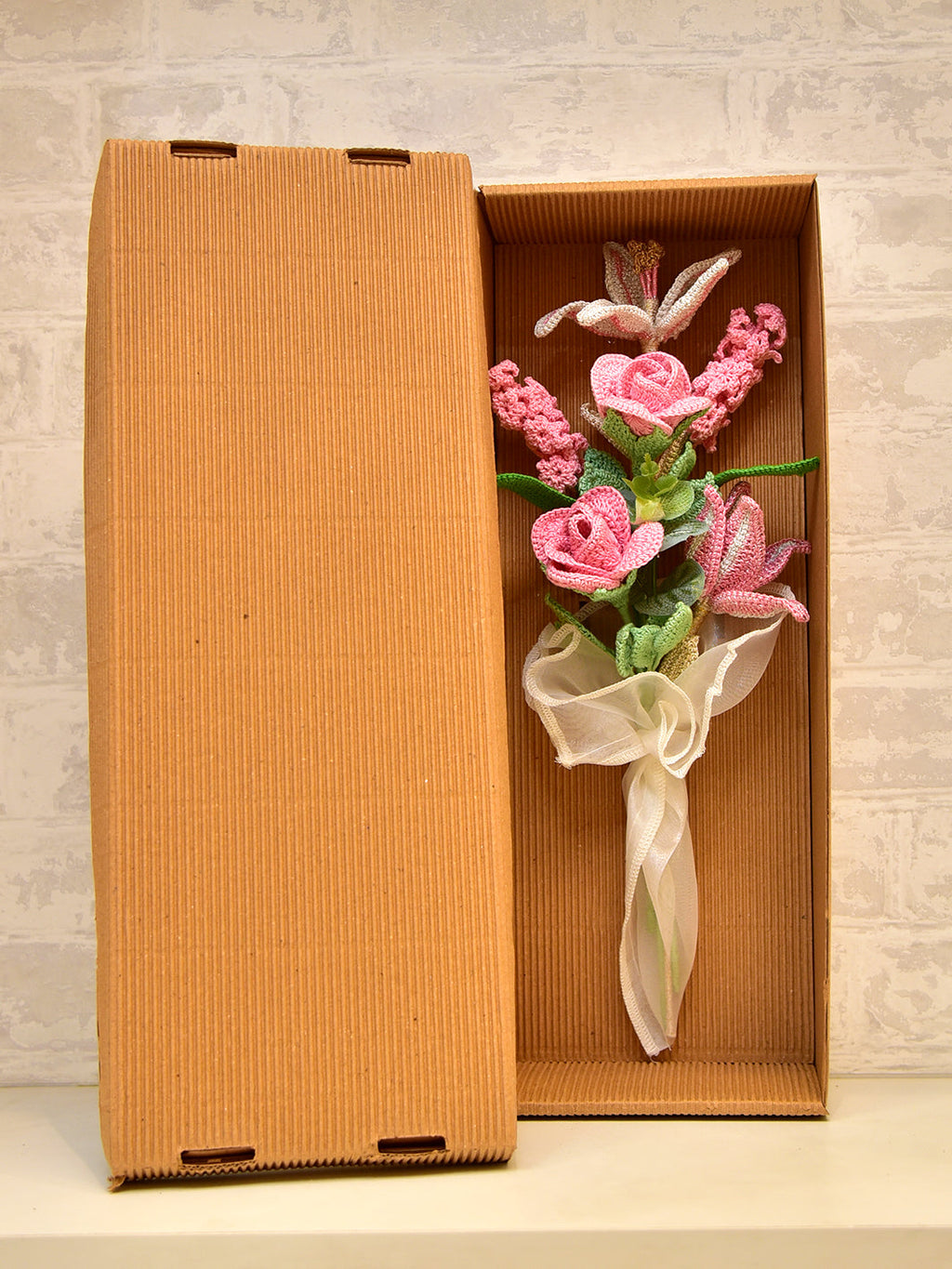Lily Hyacinth Crochet Bouquet