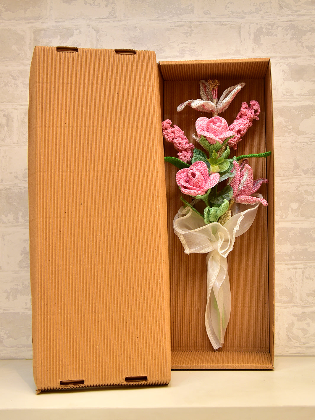 Lily Hyacinth Crochet Bouquet