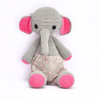 Ellie Holiday Crochet Elephant