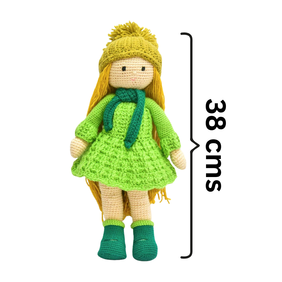 Greenz Crochet Doll