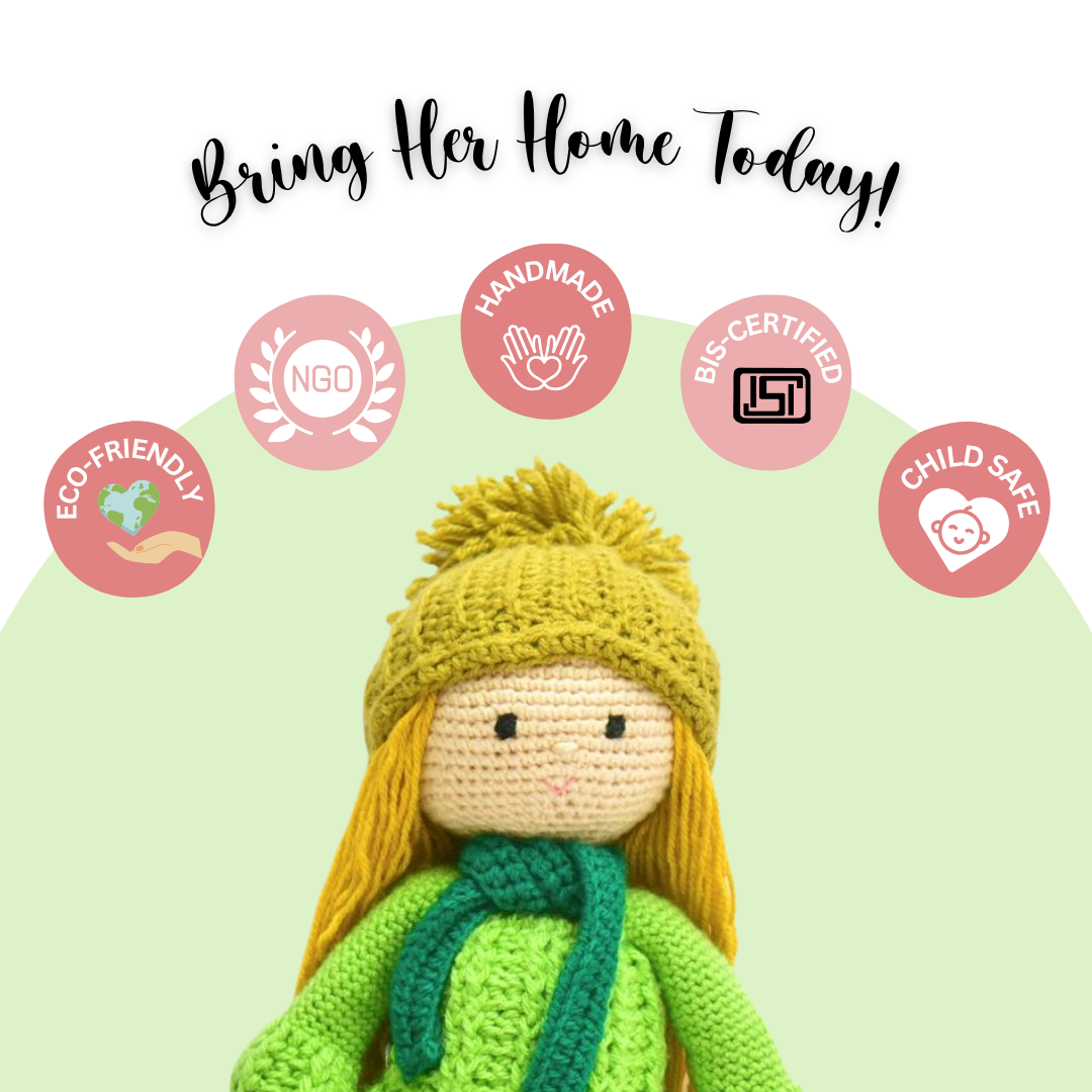 Greenz Crochet Doll