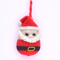 Santa Crochet Ornament