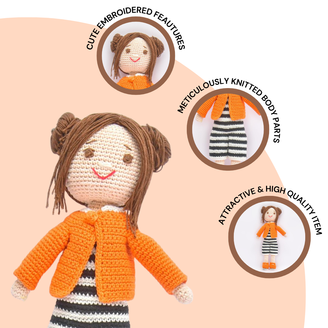 Nancy Crochet Doll