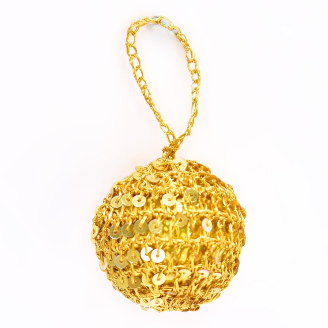 Bauble Crochet Ornament