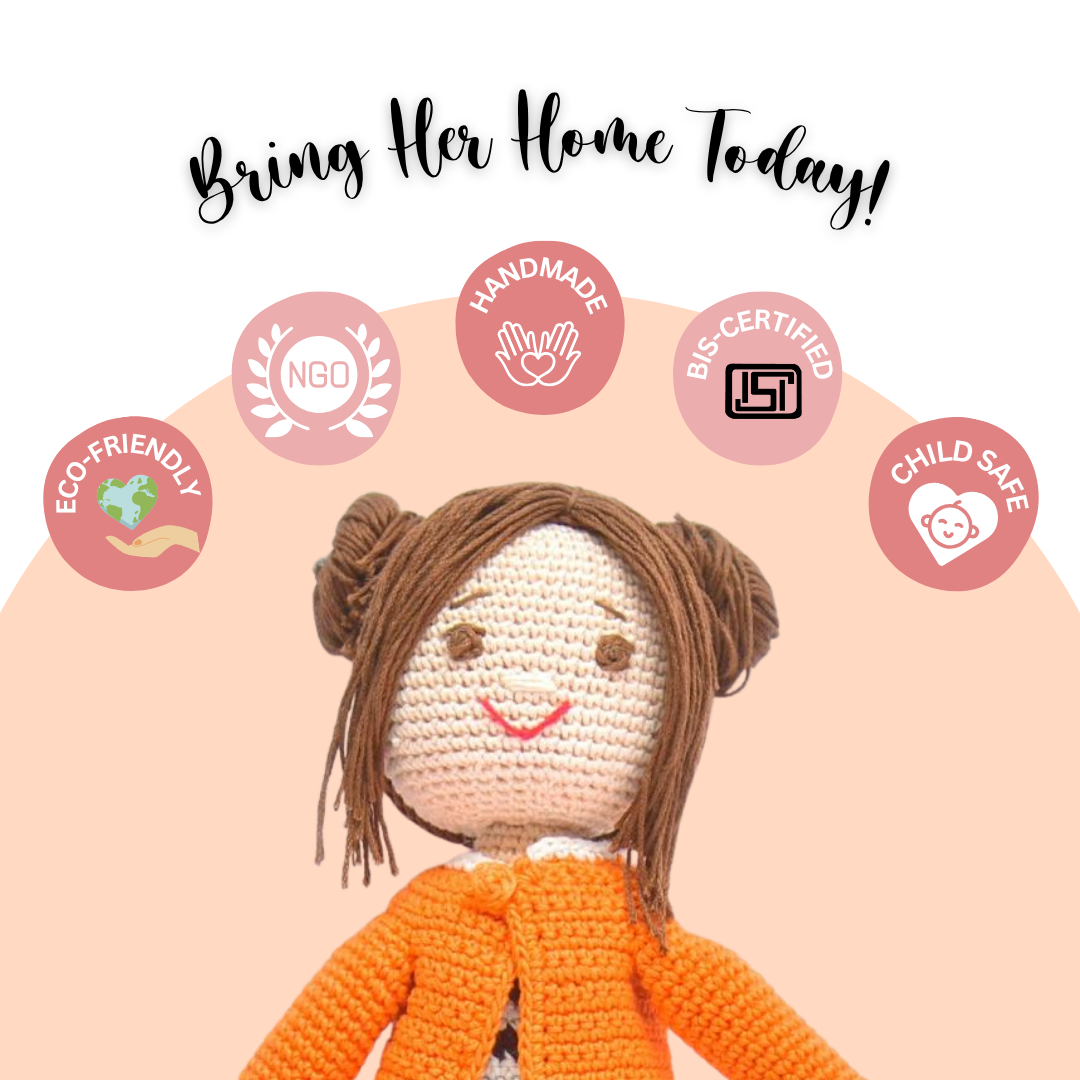 Nancy Crochet Doll