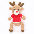 Reindeer Crochet Toy