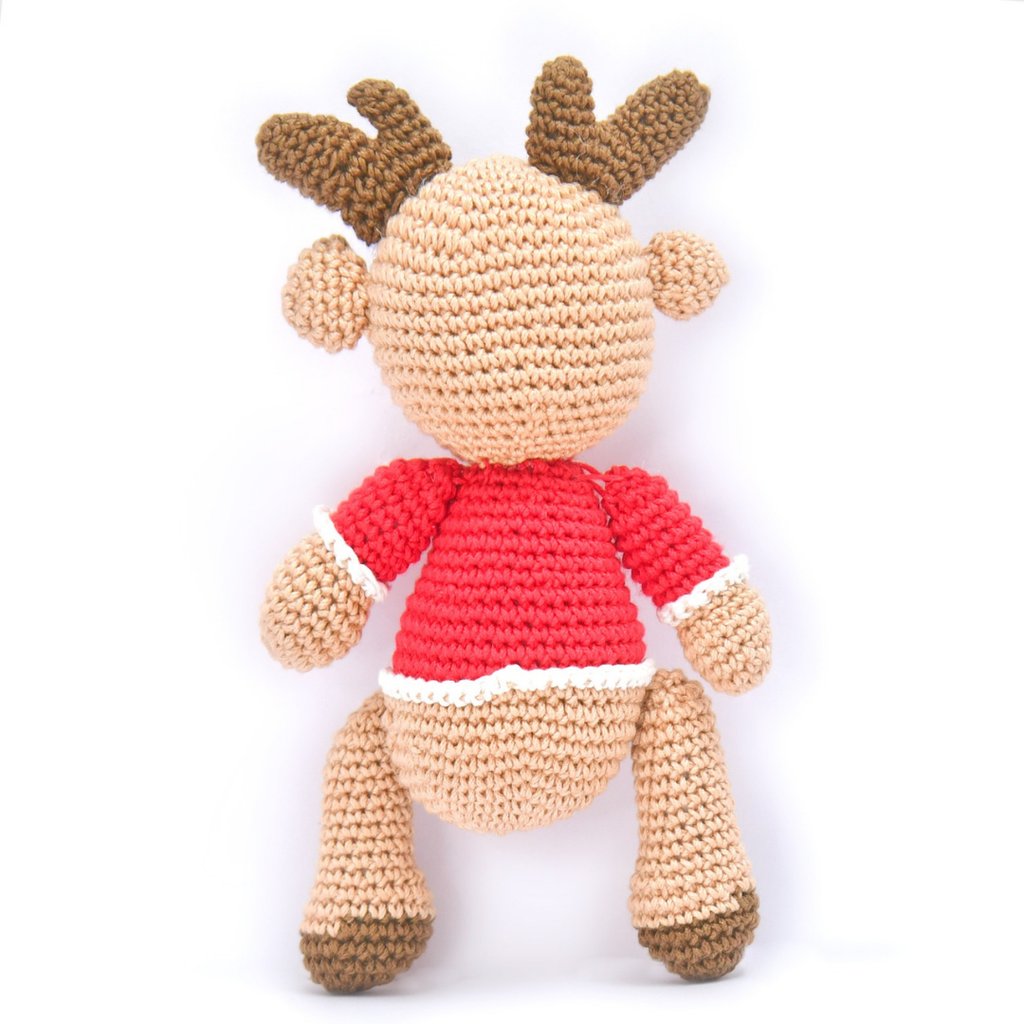 Reindeer Crochet Toy