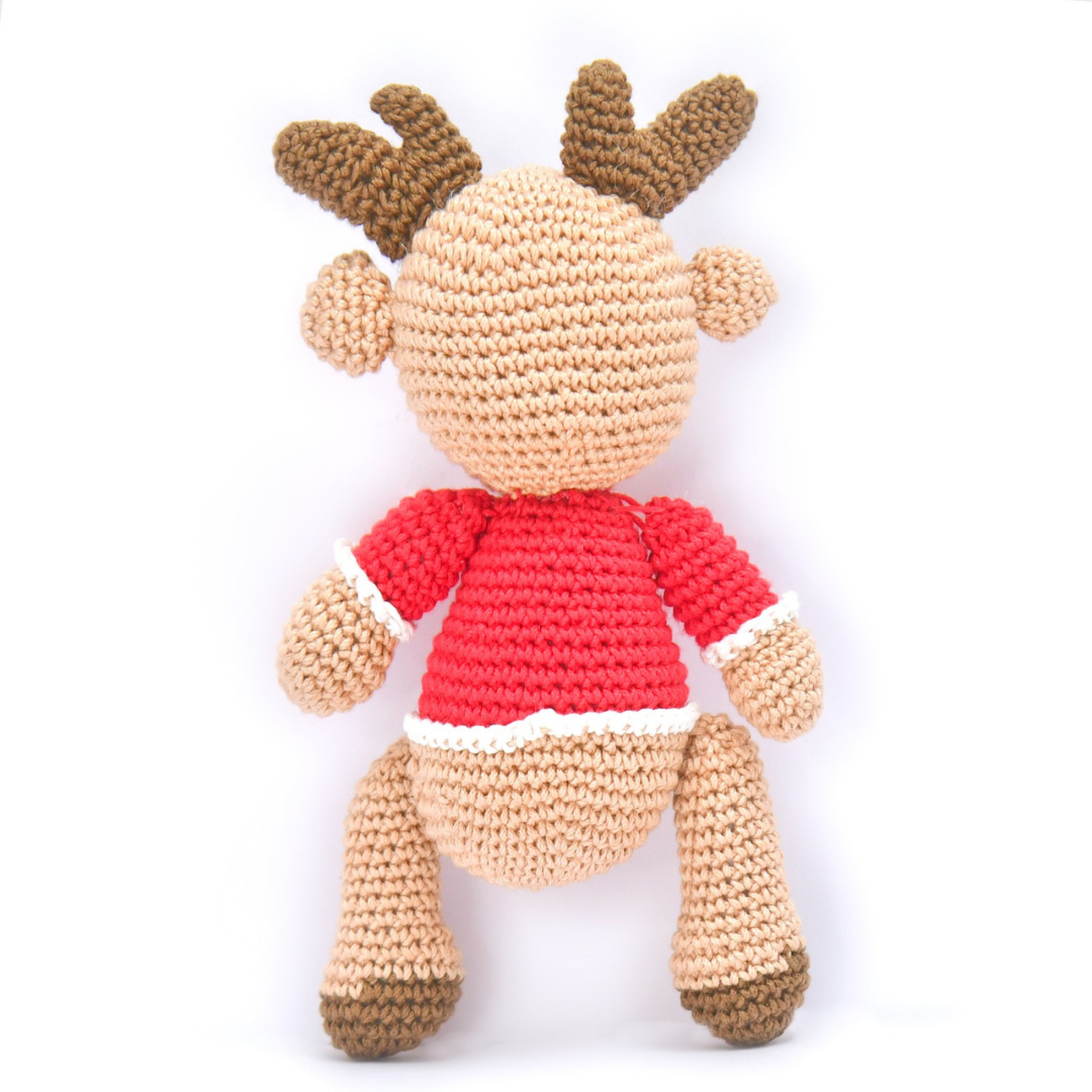 Reindeer Crochet Toy