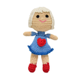 Coffee Crochet Doll