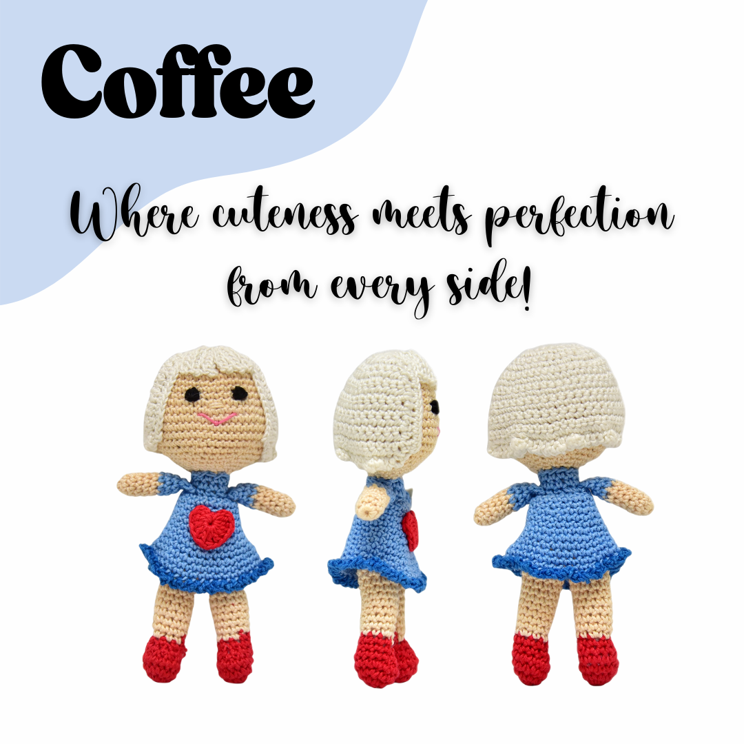 Coffee Crochet Doll