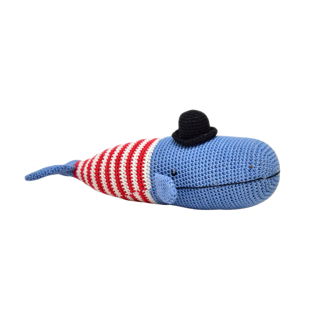Flynn Whale Crochet Toy