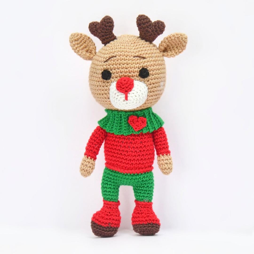 Reindeer Crochet Toy