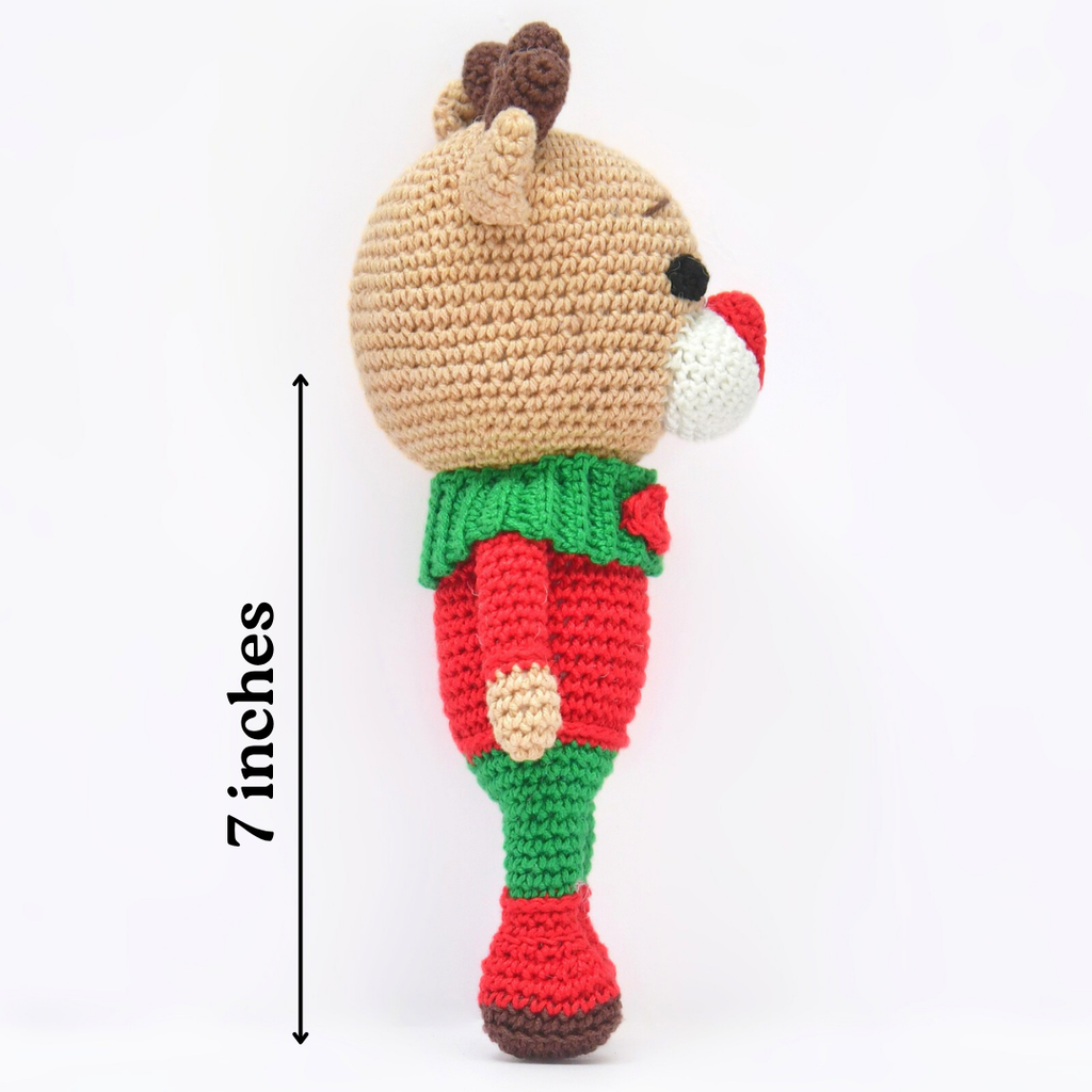 Reindeer Crochet Toy