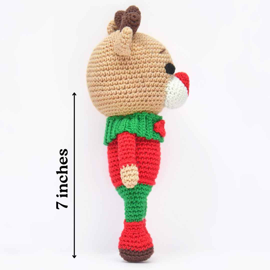Reindeer Crochet Toy
