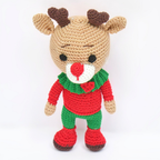 Reindeer Crochet Toy