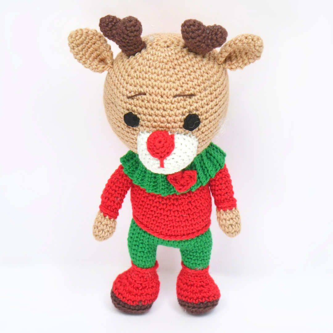 Reindeer Crochet Toy