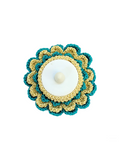 Floral Crochet Tealights
