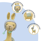 Freddy Llama Crochet Toy