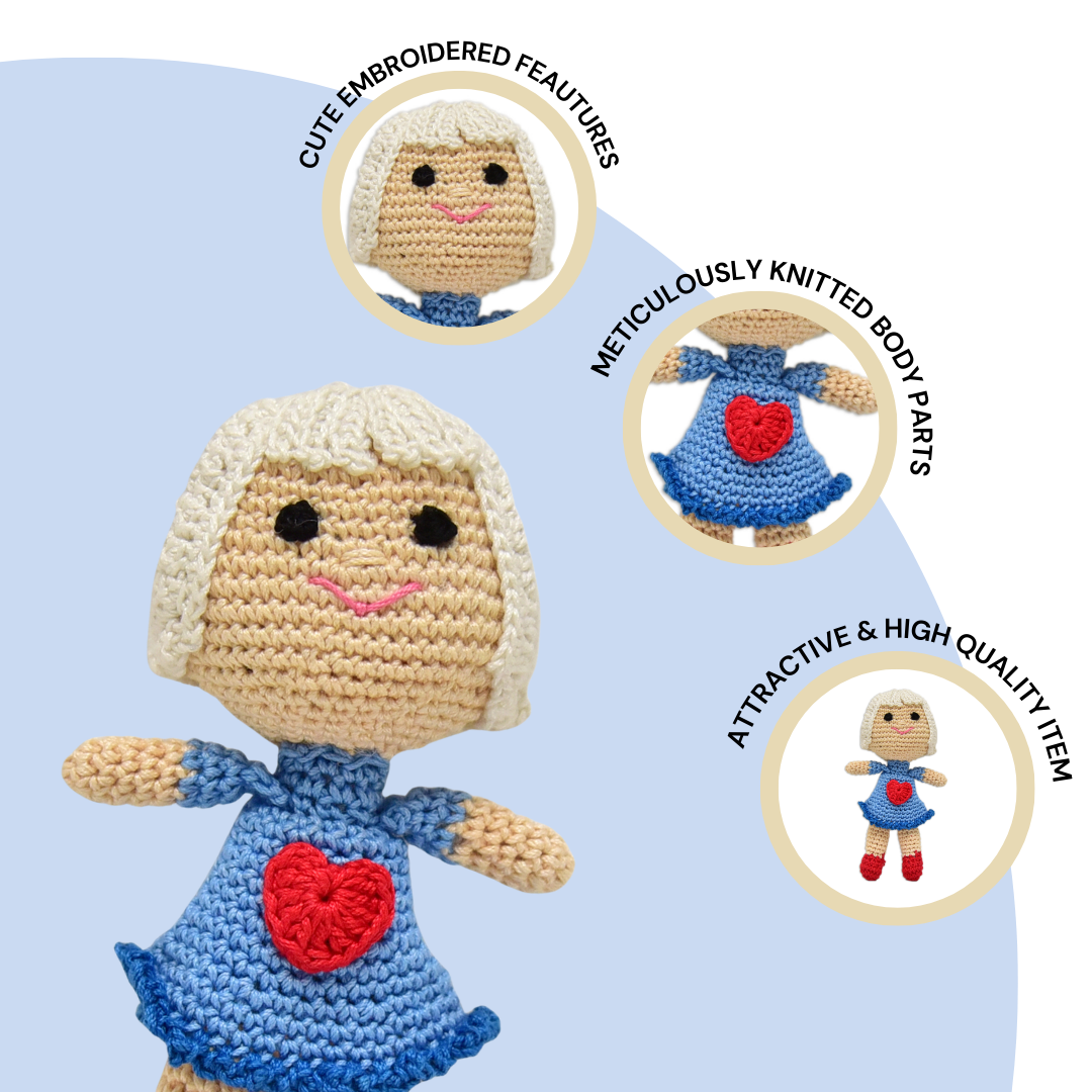 Coffee Crochet Doll