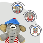 Bobo Elephant Crochet Toy
