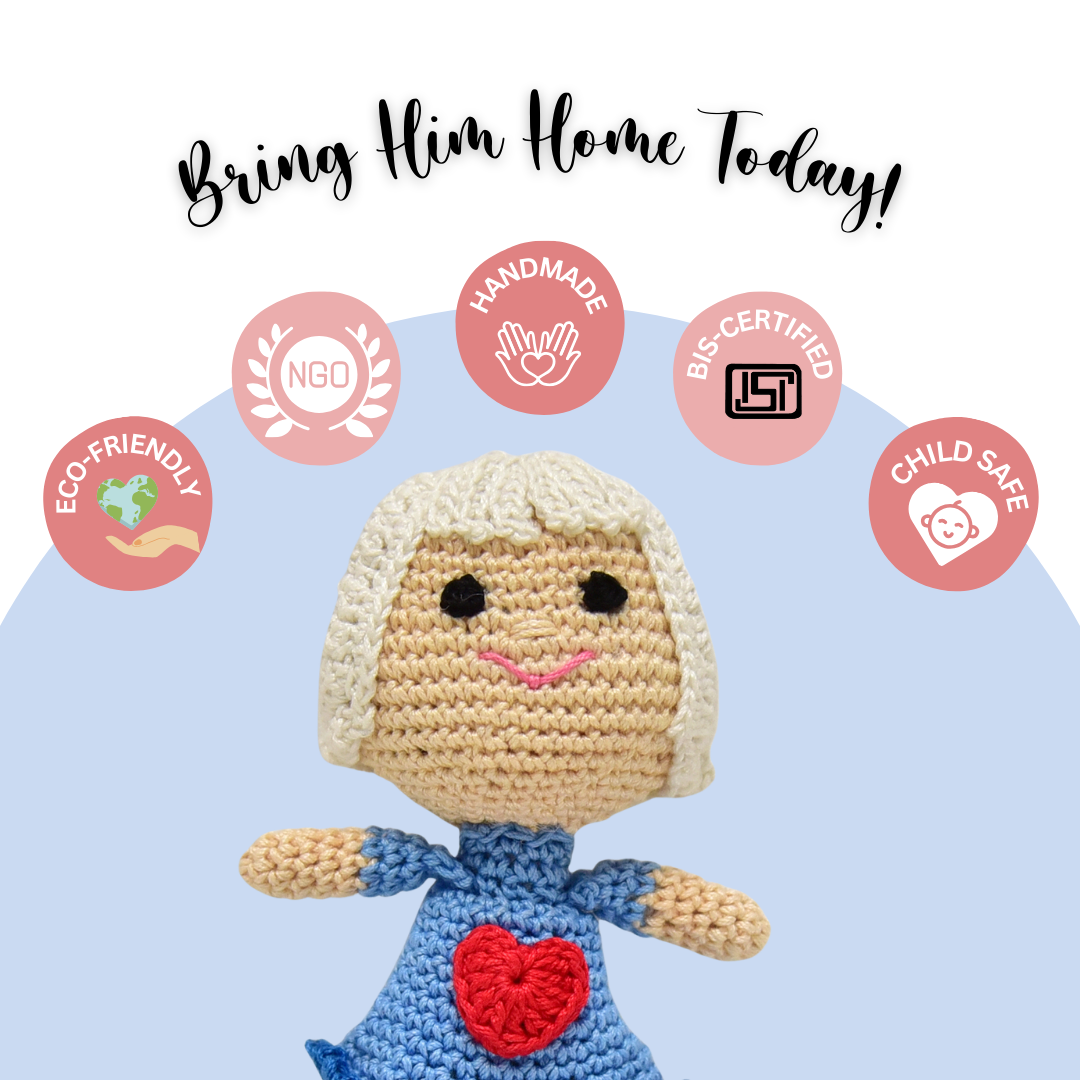 Coffee Crochet Doll