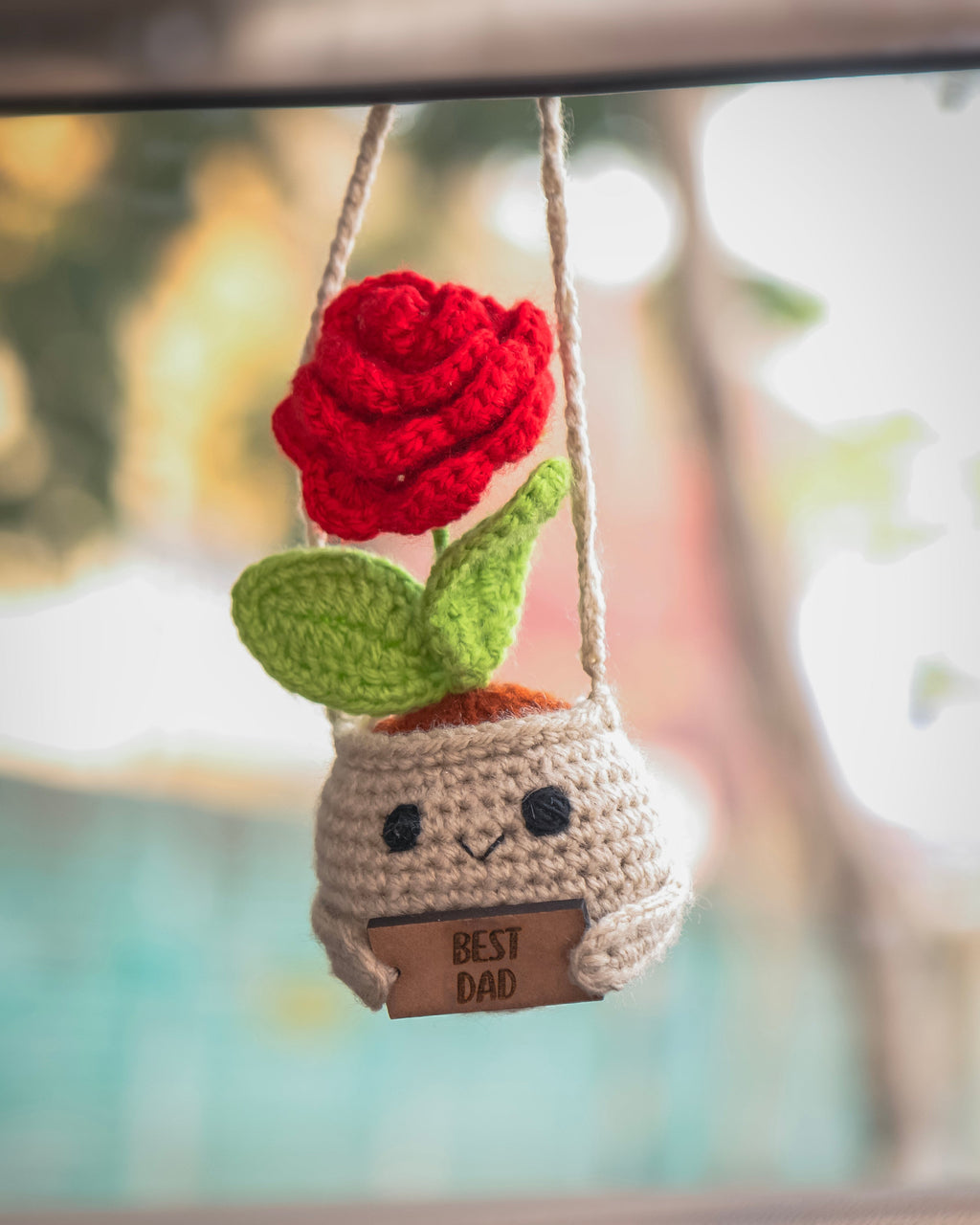 Rose Crochet Flower
