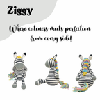 Ziggy Zebra Crochet Toy