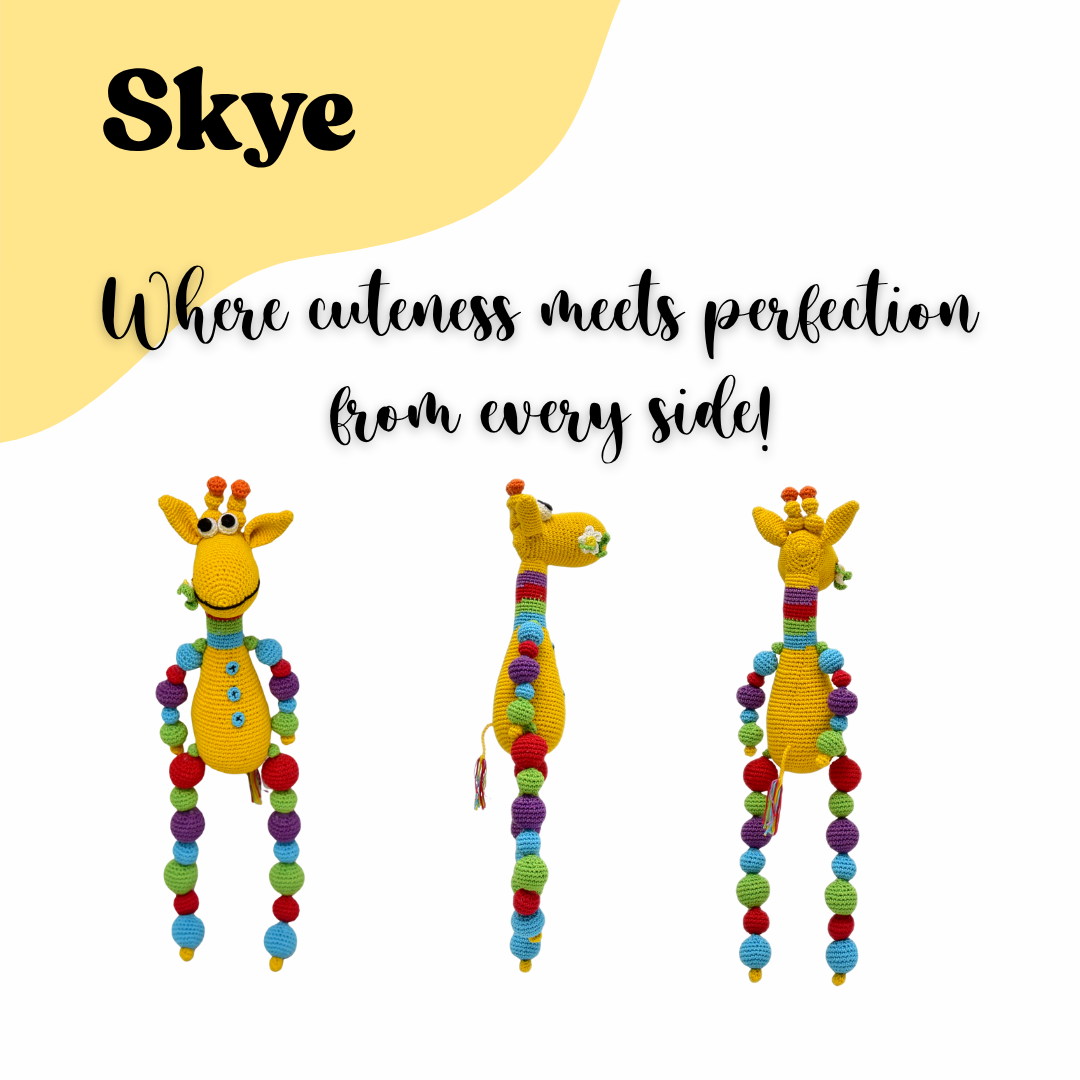 Skye Giraffe Crochet Toy