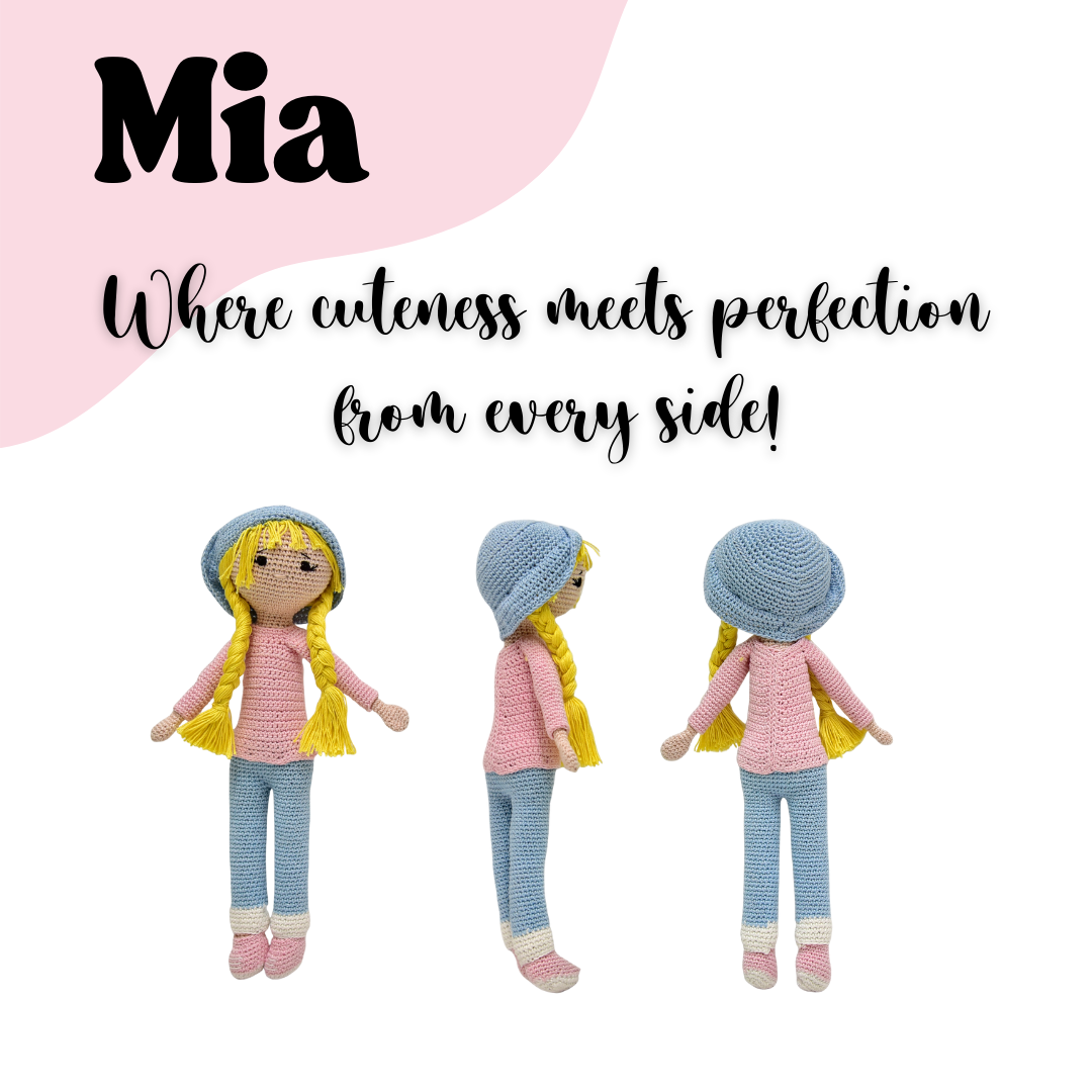 Mia Crochet Doll