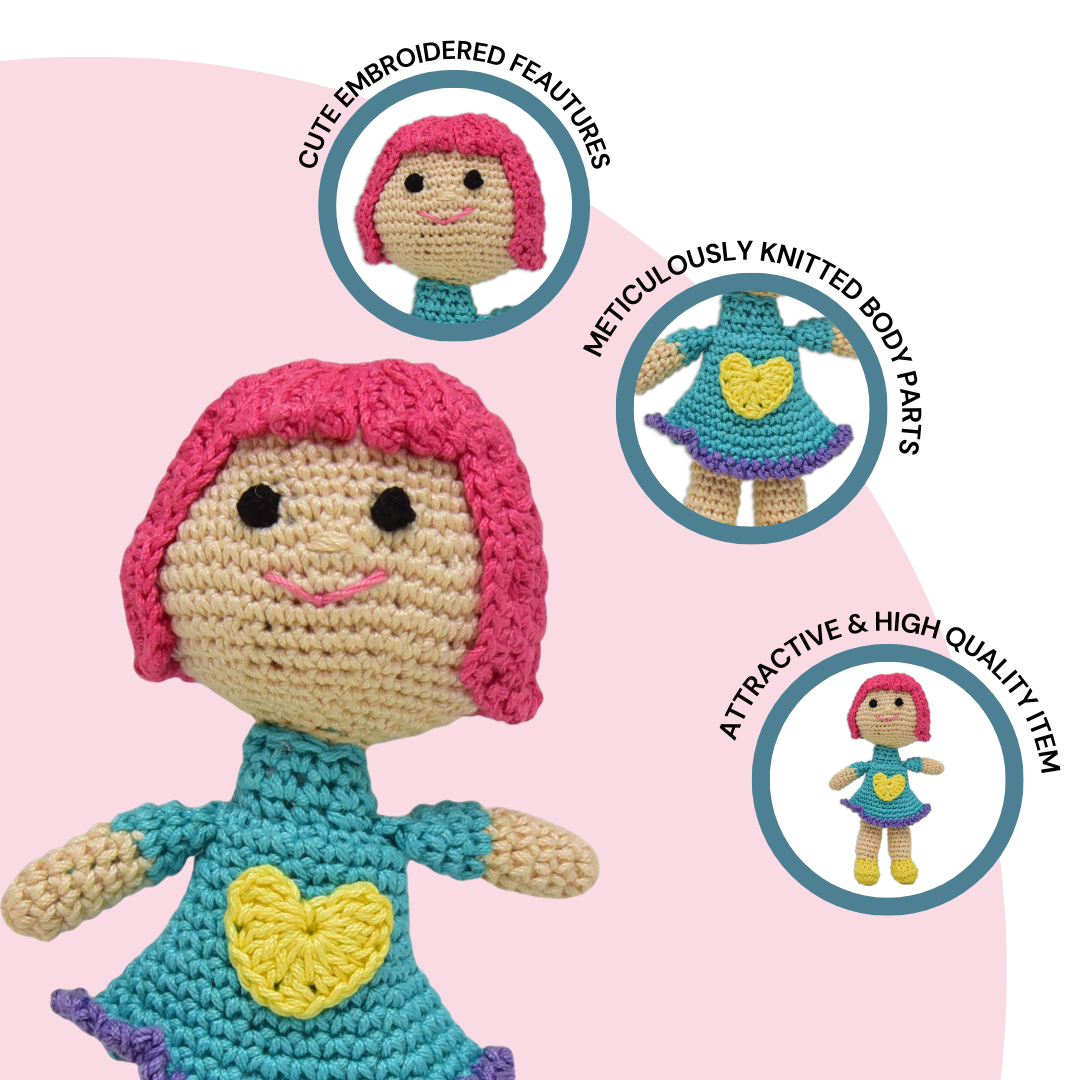 Woffee Crochet Doll