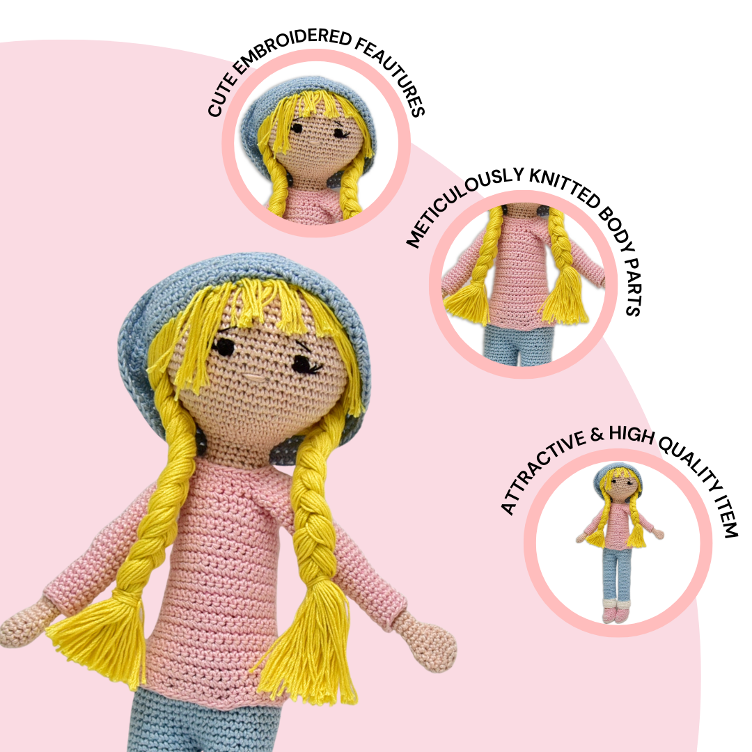 Mia Crochet Doll