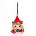 Elf Crochet Ornament