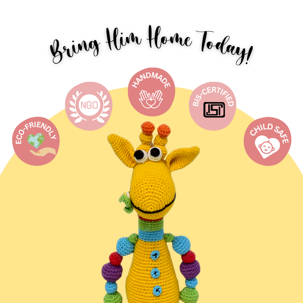 Skye Giraffe Crochet Toy