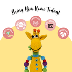 Skye Giraffe Crochet Toy