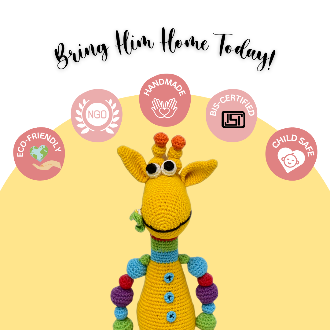 Skye Giraffe Crochet Toy