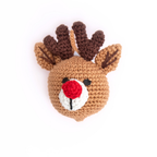Reindeer Crochet Ornament