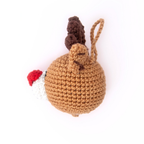 Reindeer Crochet Ornament