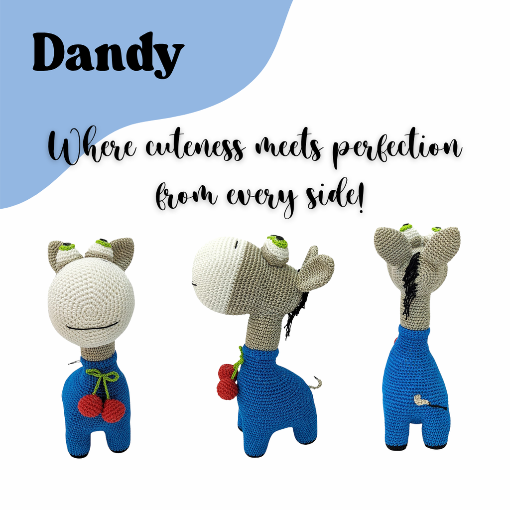 Dandy Deor Crochet Donkey