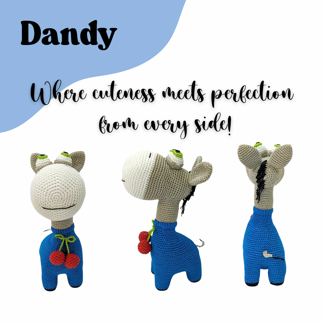 Dandy Deor Crochet Donkey