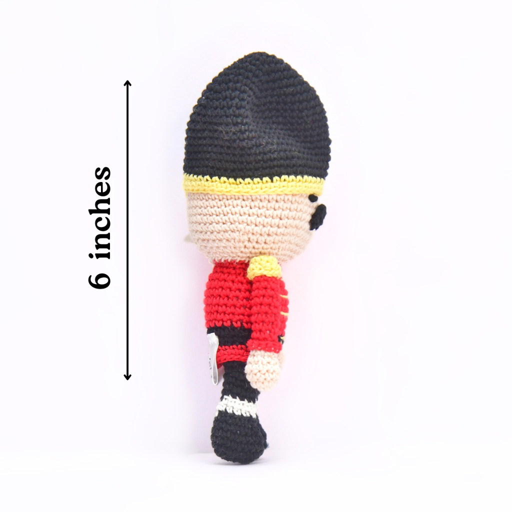 Nutcracker Soldier Crochet Doll
