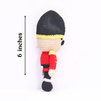 Nutcracker Soldier Crochet Doll
