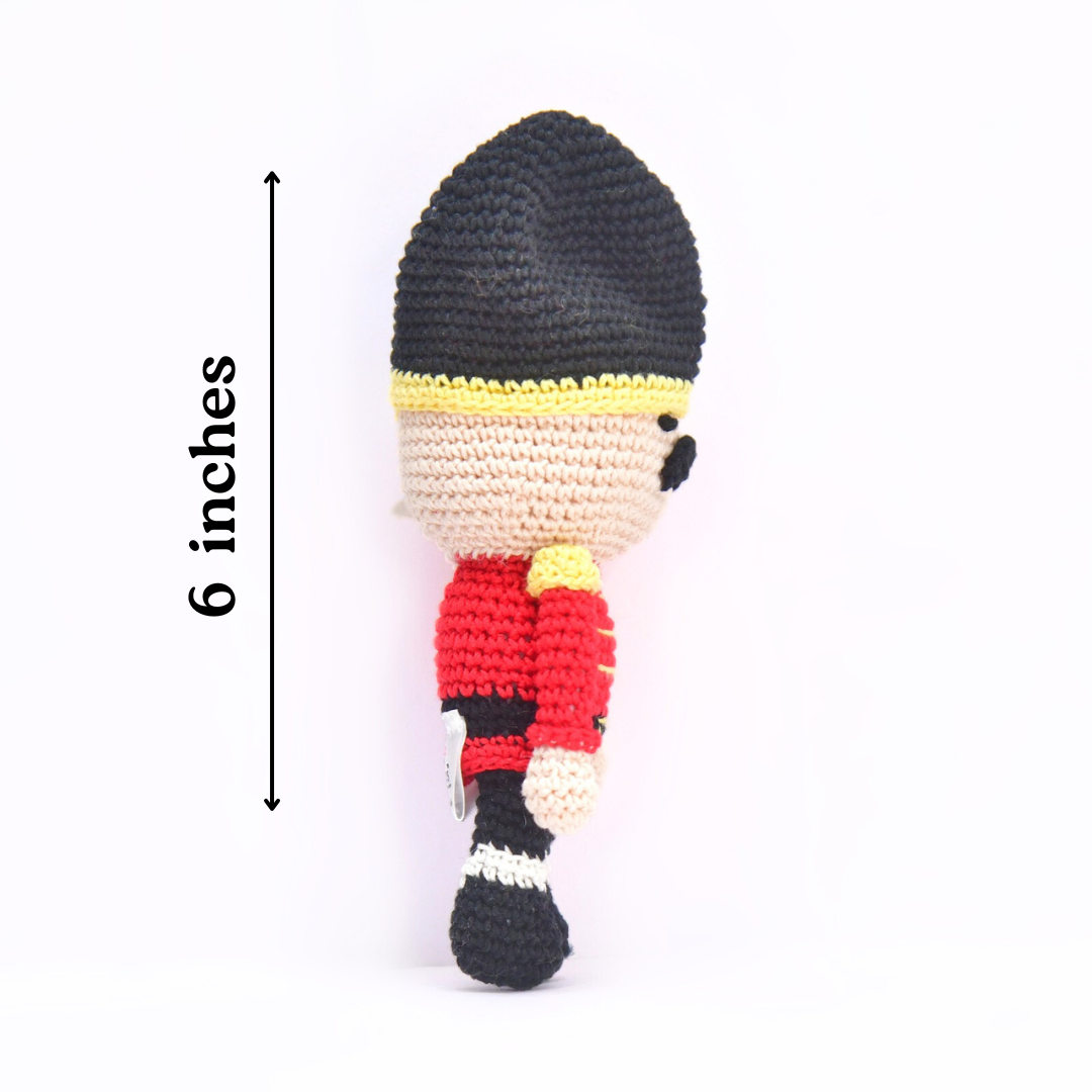 Nutcracker Soldier Crochet Doll
