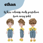Ethan Crochet Doll