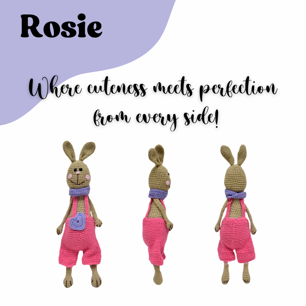Rosie Bunny Crochet Toy