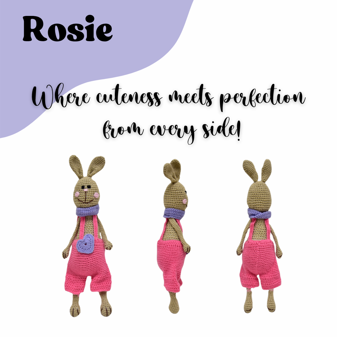 Rosie Bunny Crochet Toy