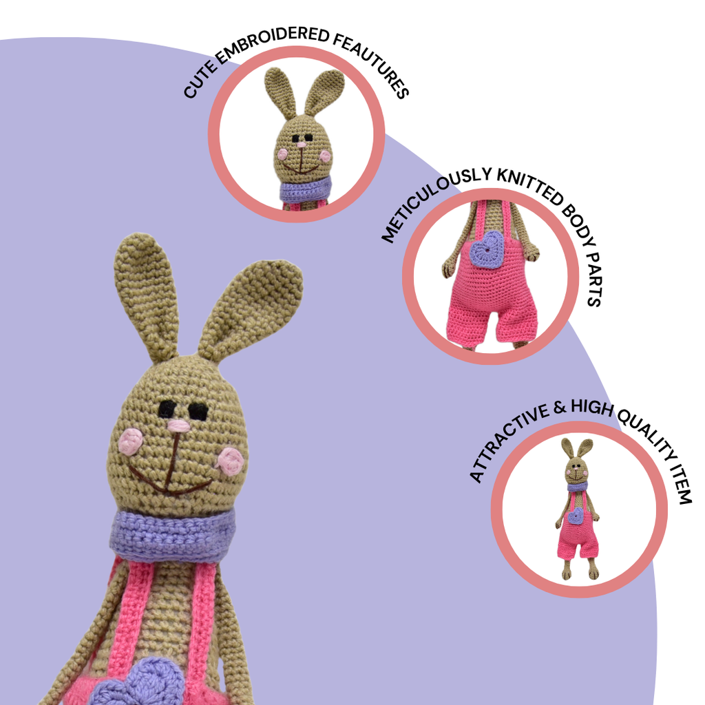 Rosie Bunny Crochet Toy