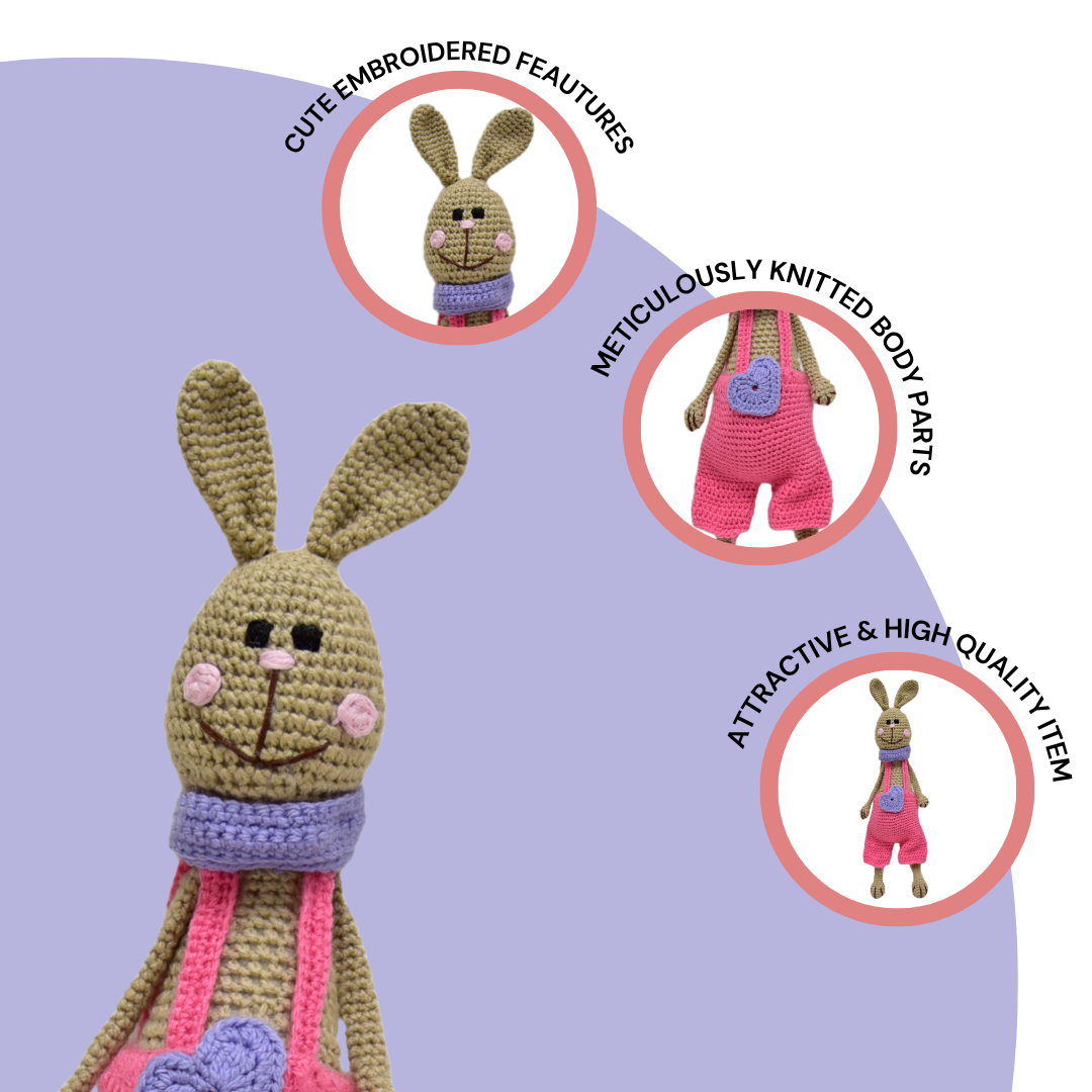 Rosie Bunny Crochet Toy