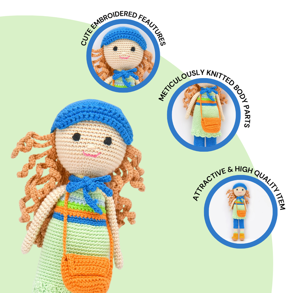 Nora Crochet Doll