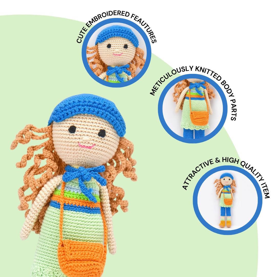 Nora Crochet Doll