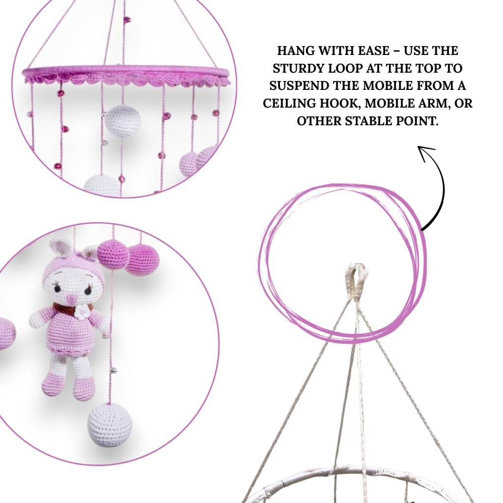 Bunny Nursery Mobile